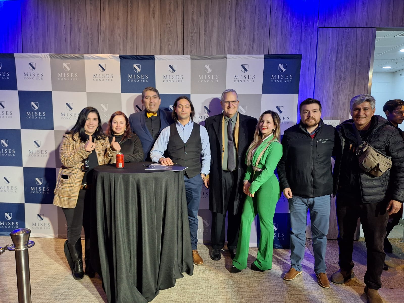 With libertarians and Maca Becker